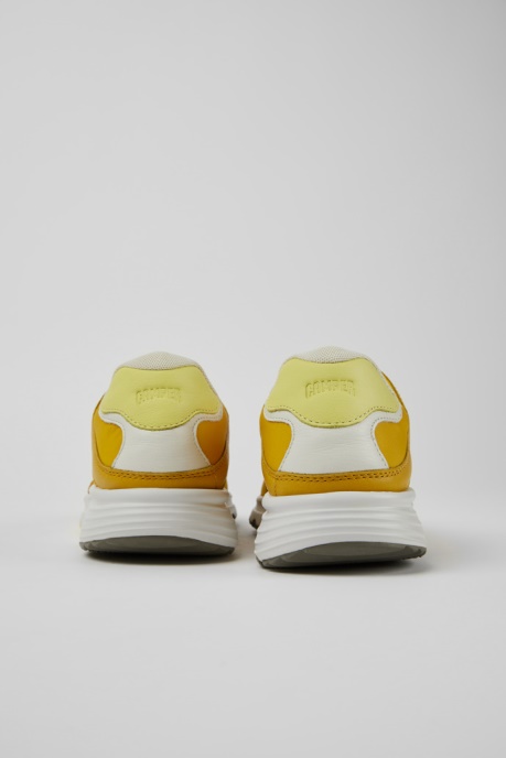 Drift Yellow Textile And Leather Sneakers For Women Exclusive Camper AU