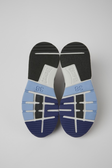 Camper AU Drift Black And Red Textile And Leather Sneakers For Women New Arrivals