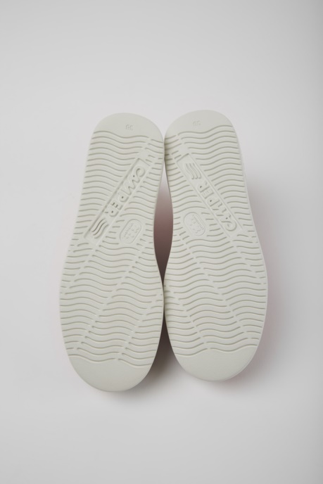 Runner K21 Red And Blue Printed Leather Sneakers For Women Exclusive Camper AU