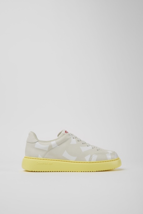 Camper AU Runner K21 White Leather Sneakers For Women New Arrivals