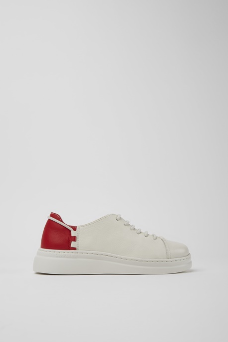 Twins White Leather Sneakers For Women Camper AU New Arrivals