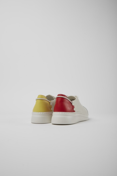 Twins White Leather Sneakers For Women Camper AU New Arrivals