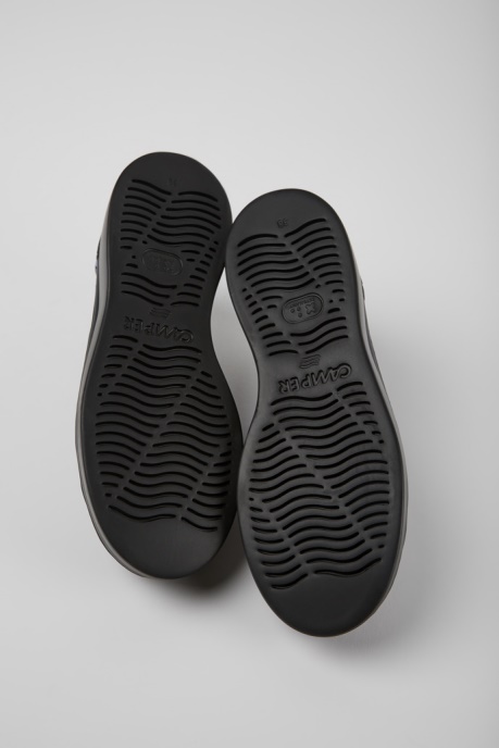 Design Twins Black Leather Sneakers For Women Camper AU