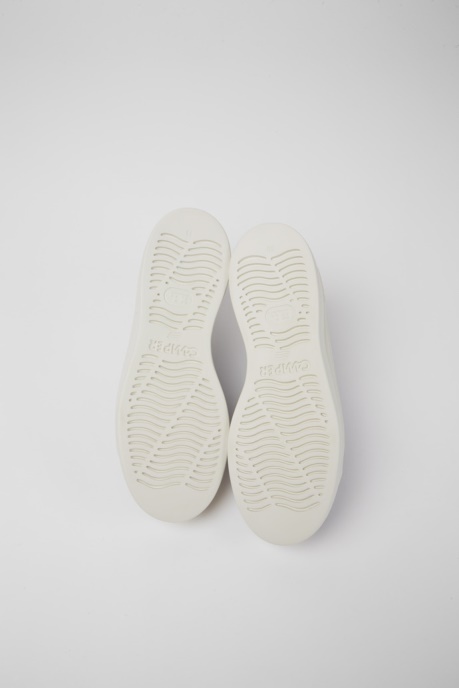 Design Runner Up Blue And White Recycled Cotton Sneakers For Women Camper AU