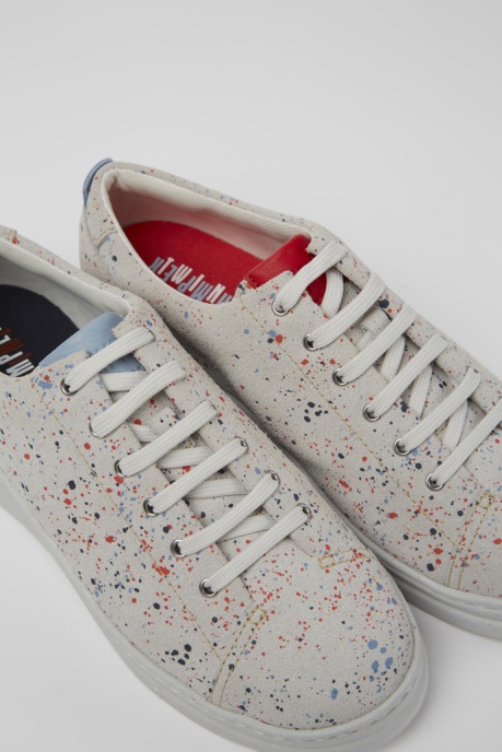 Exclusive Camper AU Twins Multicolored Recycled Leather Sneakers For Women
