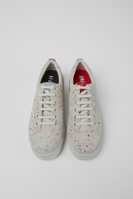 Exclusive Camper AU Twins Multicolored Recycled Leather Sneakers For Women