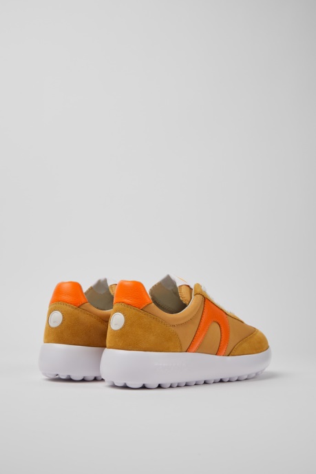 Design Pelotas Xlite Beige And Orange Sneakers For Women Camper AU