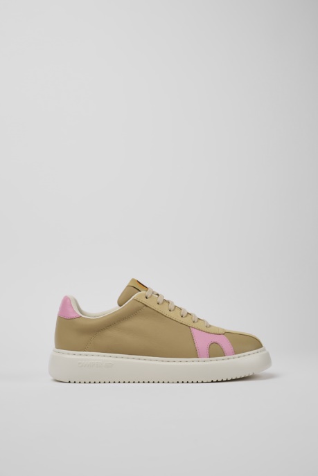 Exclusive Camper AU Runner K21 Beige And Pink Sneakers For Women