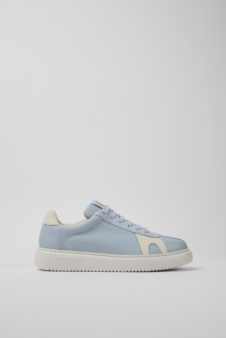 Runner K21 Light Blue Leather And Suede Women's Sneakers Camper AU New Arrivals