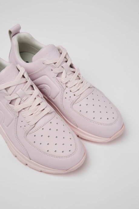 Exclusive Camper AU Drift Pink Leather Sneakers For Women