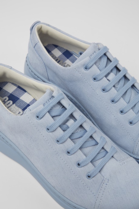 Exclusive Camper AU Runner Up Blue Nubuck Sneakers For Women