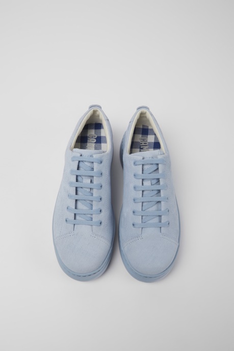 Exclusive Camper AU Runner Up Blue Nubuck Sneakers For Women