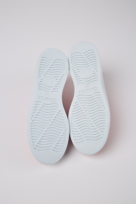 Design Runner Up Red Leather Sneakers For Women Camper AU