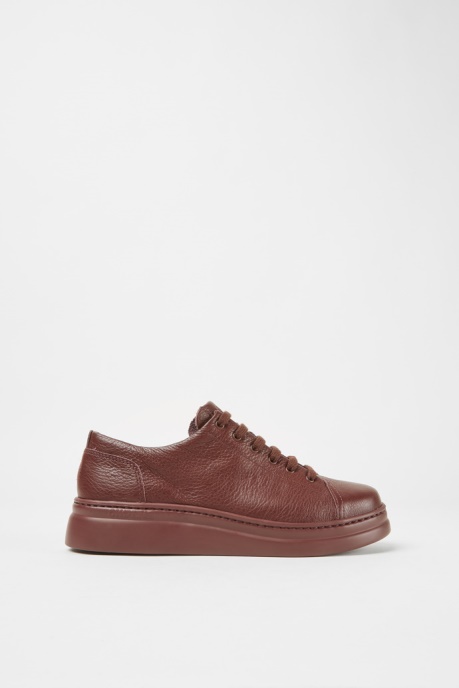 Runner Up Burgundy Leather Sneakers Camper AU New Arrivals