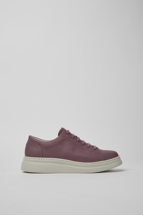 Runner Up Purple Leather Sneakers Exclusive Camper AU
