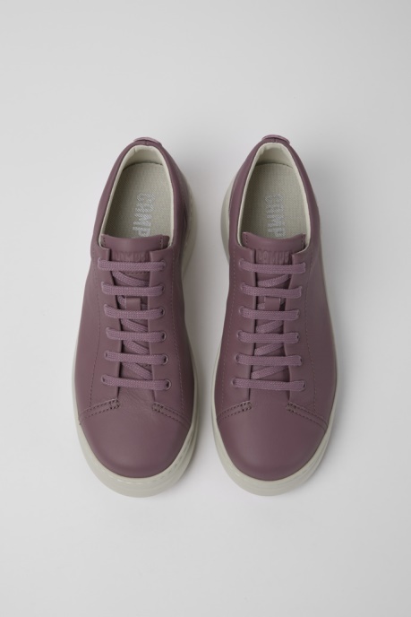 Runner Up Purple Leather Sneakers Exclusive Camper AU