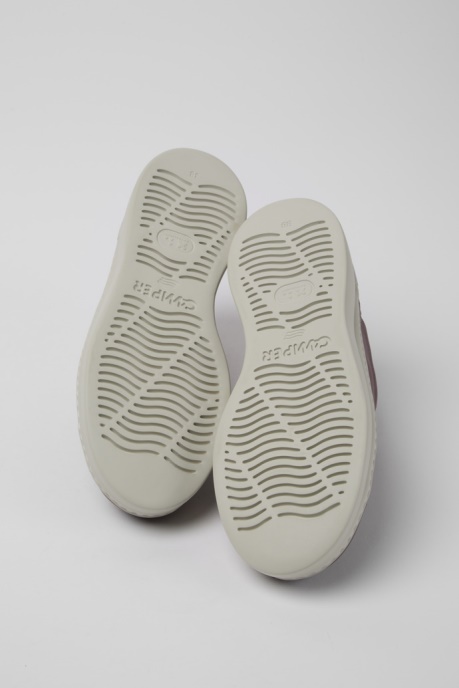 Runner Up Purple Leather Sneakers Exclusive Camper AU