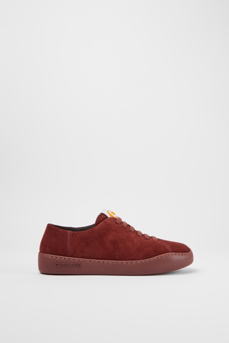 Camper AU Peu Touring Burgundy Suede Sneakers New Arrivals