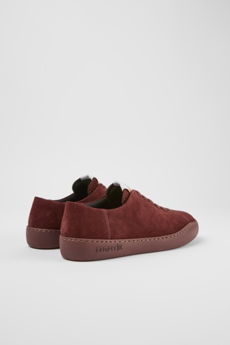 Camper AU Peu Touring Burgundy Suede Sneakers New Arrivals