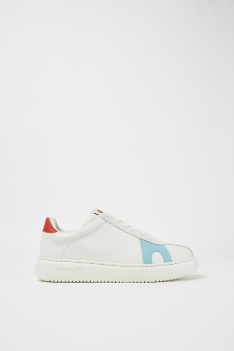 Twins White Suede And Leather Sneakers Camper AU New Arrivals
