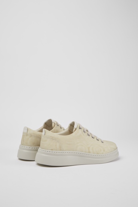 Camper AU Design Twins Beige Printed Sneakers