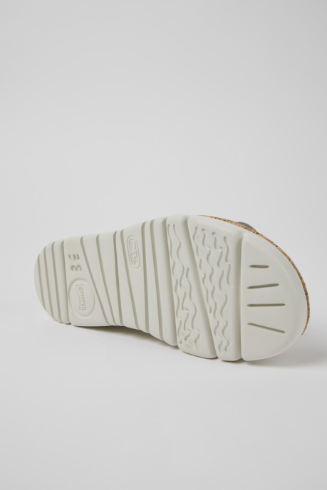 Oruga White Leather Sandals For Women Camper AU New Arrivals