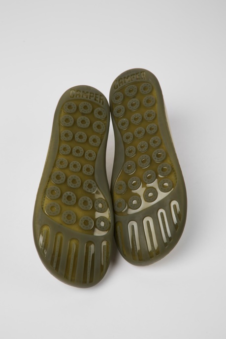 Camper AU Peu Gray Leather Shoes For Women New Arrivals