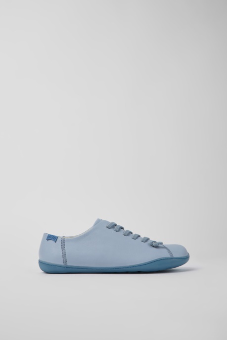 Camper AU Design Peu Blue Leather Shoes For Women
