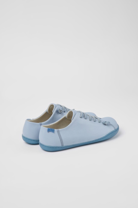 Camper AU Design Peu Blue Leather Shoes For Women