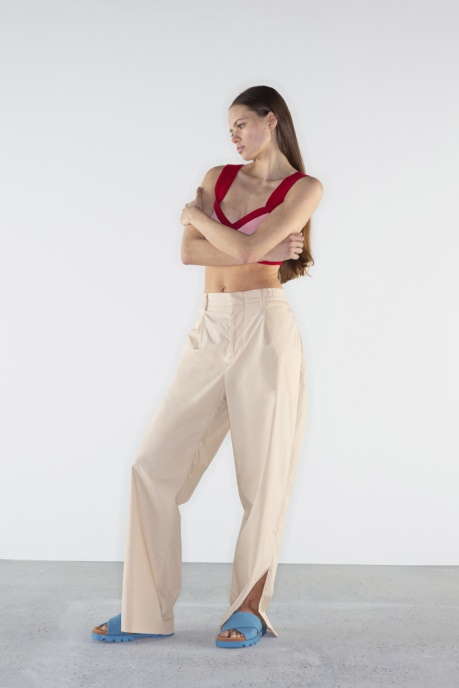 Brutus Sandal Blue Recycled Cotton Sandals For Women Camper AU New Arrivals