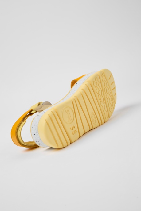 Exclusive Camper AU Oruga Up Multicolored Leather Sandals For Women