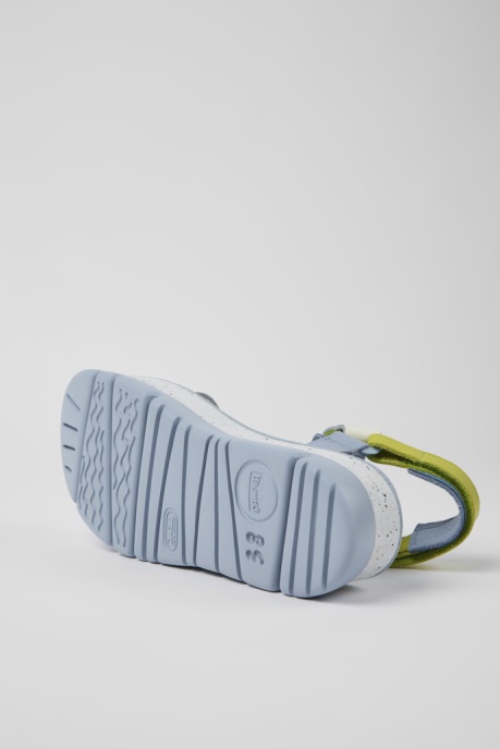 Camper AU Design Oruga Up Multicolored Leather Sandals For Women