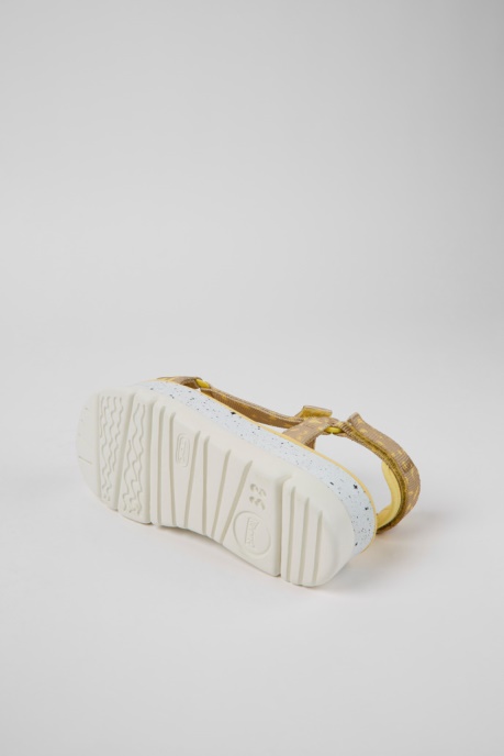 Camper AU Oruga Up Multicolored Textile Sandals For Women New Arrivals