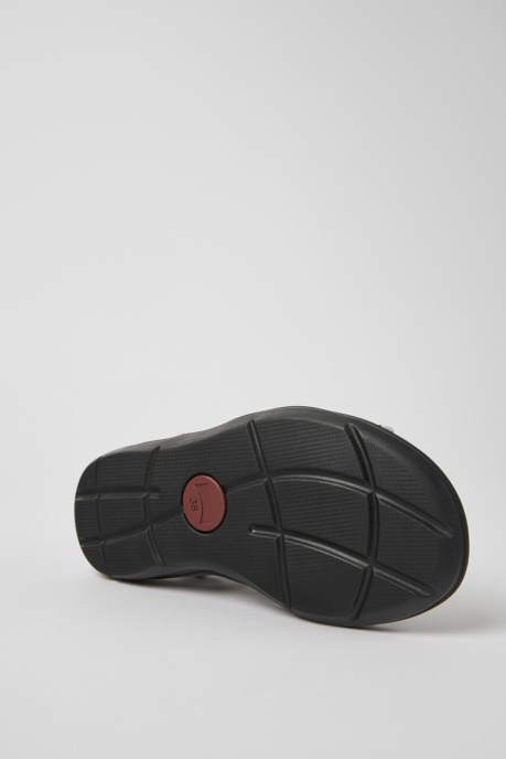 Match Black And White Textile Sandals For Women Camper AU New Arrivals