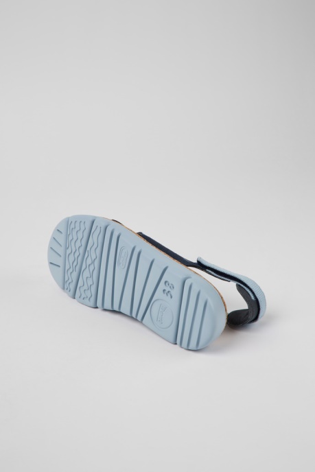 Design Oruga Multicolored Nubuck And Textile Sandals For Women Camper AU