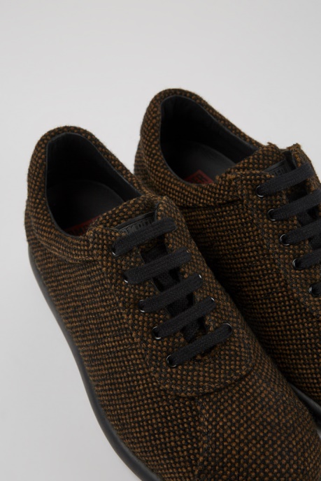 Pelotas Brown Wool And Viscose Sneakers Camper AU New Arrivals