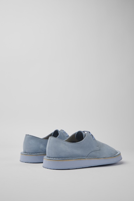 Exclusive Camper AU Brothers Polze Blue Leather Shoes For Women