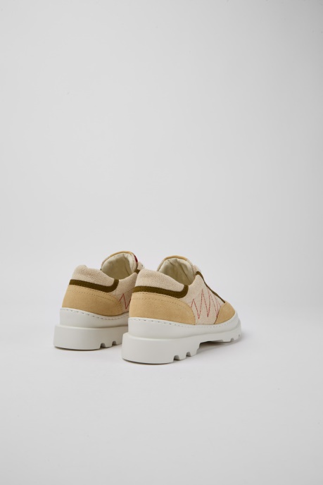 Exclusive Camper AU Brutus Beige And Green Sneakers For Women