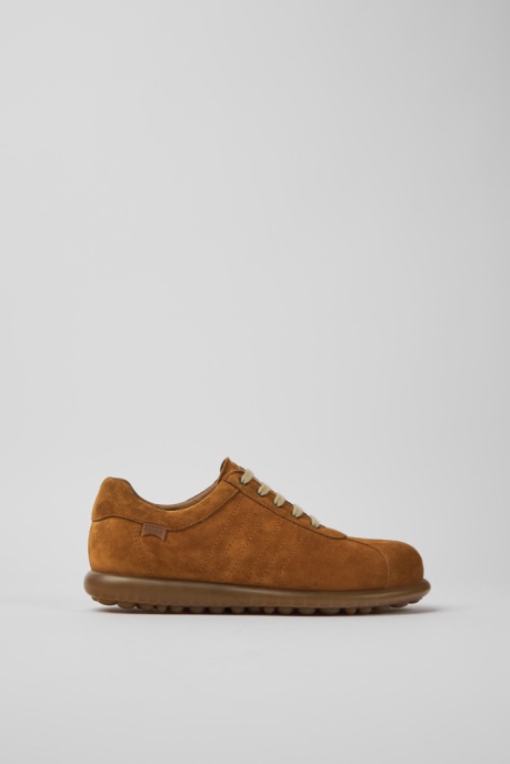 Pelotas Brown Nubuck Sneakers For Women Exclusive Camper AU