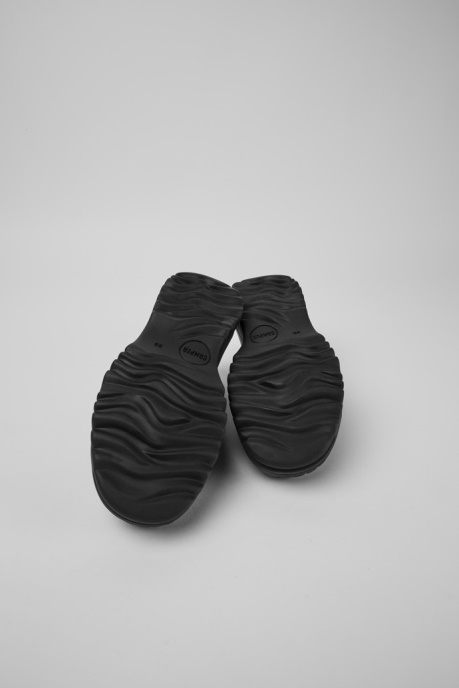 Exclusive Camper AU Teix Black Rubber And Bci Cotton Shoes