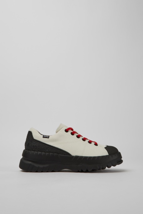 Teix White Rubber And Bci Cotton Shoes Exclusive Camper AU