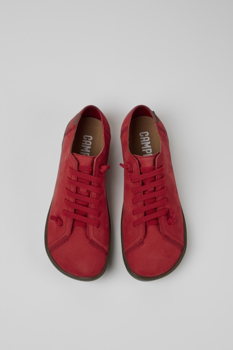 Camper AU Peu Red Casual Shoes For Women New Arrivals