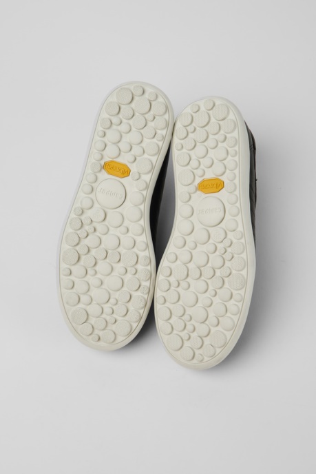 Camper AU Pelotas Protect Black Leather Sneakers For Women New Arrivals