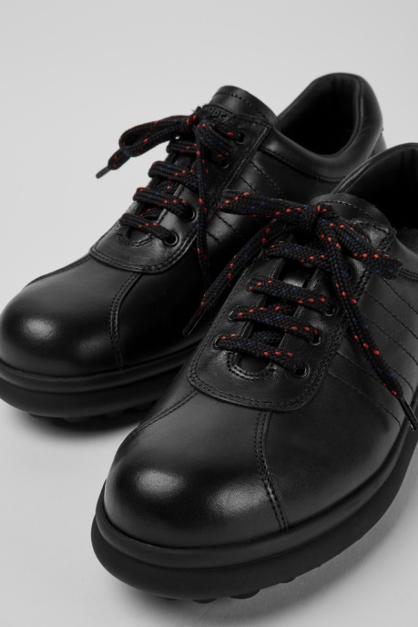 Pelotas Protect Black Leather Sneakers For Women Exclusive Camper AU