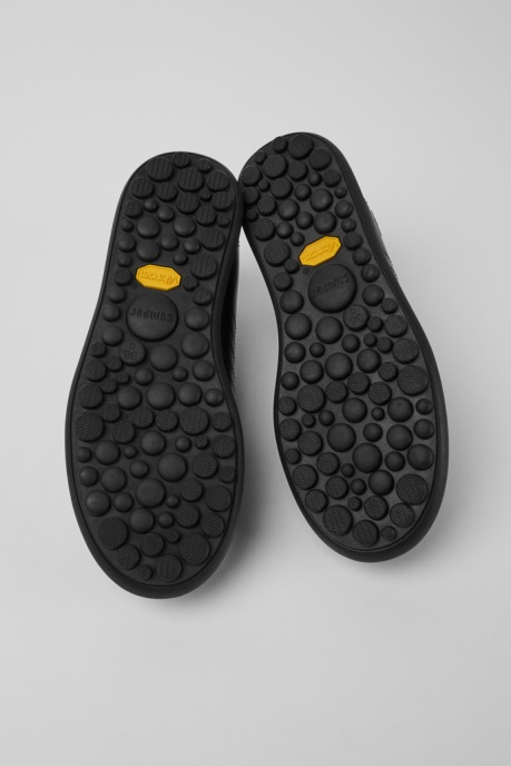 Pelotas Protect Black Leather Sneakers For Women Exclusive Camper AU