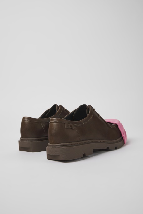 Junction Brown Leather Shoes For Women Camper AU New Arrivals