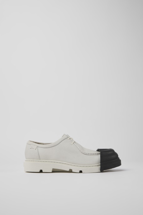 Camper AU Junction White Non-Dyed Leather Shoes For Women New Arrivals