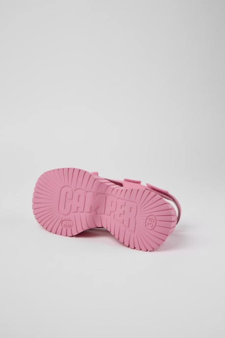 Exclusive Camper AU Bcn Pink Leather Sandals For Women