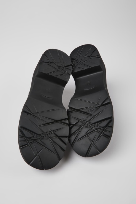 Milah Black Leather Loafers For Women Camper AU New Arrivals