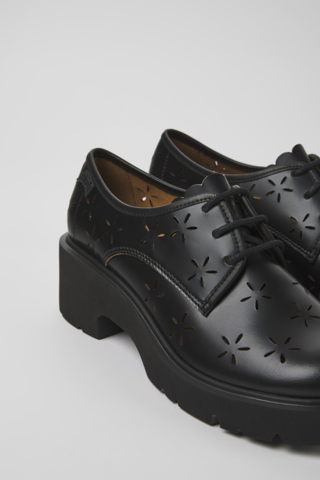 Exclusive Camper AU Milah Black Leather Shoes For Women